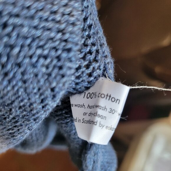 Eskandar European Design Knit Over Vest with Open Sides OS - Picture 6 of 10